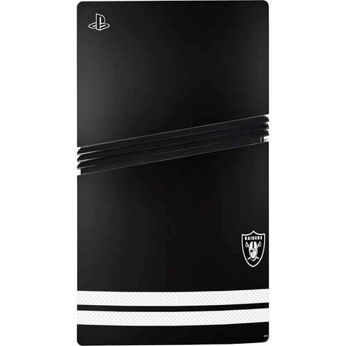 NFL Las Vegas Raiders Shutout PS5 Pro Disk Console Skin
