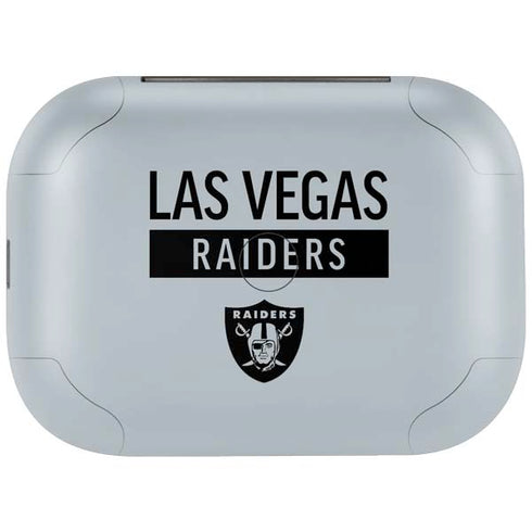 NFL Las Vegas Raiders Silver Performance Series Amazon Echo Buds Skin