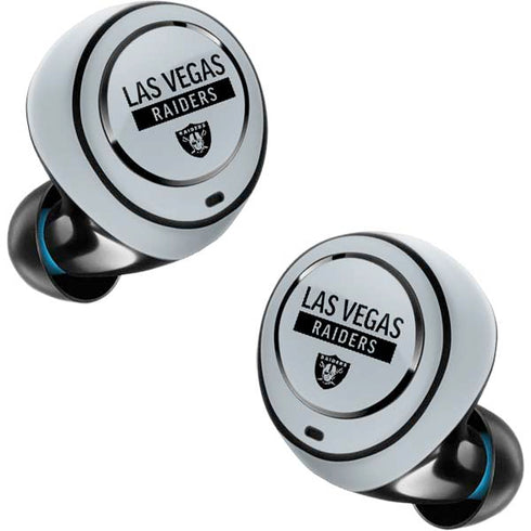 NFL Las Vegas Raiders Silver Performance Series Amazon Echo Buds Skin