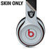 NFL Las Vegas Raiders Silver Performance Series Beats Solo 3 Wireless Skin