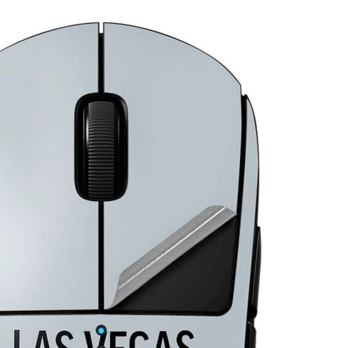 NFL Las Vegas Raiders Silver Performance Series G Pro Wireless Gaming Mouse Skin