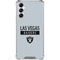NFL Las Vegas Raiders Silver Performance Series Gabb Phone 4 Clear Case
