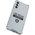 NFL Las Vegas Raiders Silver Performance Series Gabb Phone 4 Clear Case