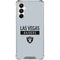 NFL Las Vegas Raiders Silver Performance Series Galaxy A16 5G Clear Case