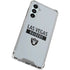 NFL Las Vegas Raiders Silver Performance Series Galaxy A16 5G Clear Case