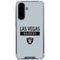 NFL Las Vegas Raiders Silver Performance Series Galaxy A36 5G Clear Case