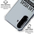 NFL Las Vegas Raiders Silver Performance Series Galaxy A36 5G Clear Case