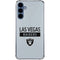 NFL Las Vegas Raiders Silver Performance Series Galaxy A55 5G Clear Case
