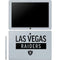 NFL Las Vegas Raiders Silver Performance Series Galaxy Book 12in Skin