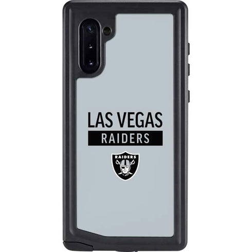 NFL Las Vegas Raiders Silver Performance Series Galaxy Cases