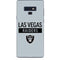 NFL Las Vegas Raiders Silver Performance Series Galaxy Note 9 Skin