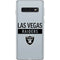 NFL Las Vegas Raiders Silver Performance Series Galaxy S10 Skin