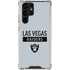 NFL Las Vegas Raiders Silver Performance Series Galaxy S23 Ultra Clear Case