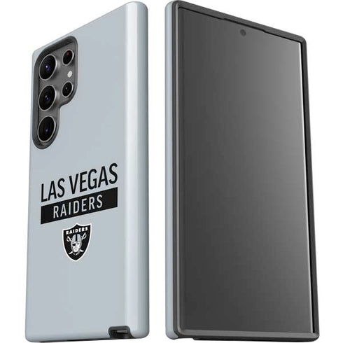 NFL Las Vegas Raiders Silver Performance Series Galaxy S23 Ultra Pro Case