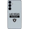 NFL Las Vegas Raiders Silver Performance Series Galaxy S25 Plus Skin