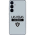 NFL Las Vegas Raiders Silver Performance Series Galaxy S25 Plus Skin