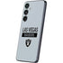 NFL Las Vegas Raiders Silver Performance Series Galaxy S25 Plus Skin