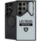 NFL Las Vegas Raiders Silver Performance Series Galaxy S24 Ultra Kickstand Case