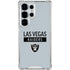 NFL Las Vegas Raiders Silver Performance Series Galaxy S25 Ultra Clear Case