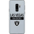 NFL Las Vegas Raiders Silver Performance Series Galaxy S9 Plus Skin