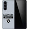 NFL Las Vegas Raiders Silver Performance Series Galaxy Z Fold5 5G Skin