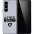 NFL Las Vegas Raiders Silver Performance Series Galaxy Z Fold5 5G Skin