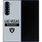 NFL Las Vegas Raiders Silver Performance Series Galaxy Z Fold6 Skin