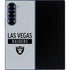 NFL Las Vegas Raiders Silver Performance Series Galaxy Z Fold6 Skin