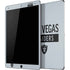 NFL Las Vegas Raiders Silver Performance Series iPad Skins