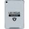NFL Las Vegas Raiders Silver Performance Series iPad 11th Gen (2025) Clear Case