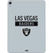 NFL Las Vegas Raiders Silver Performance Series Apple iPad Air Skin