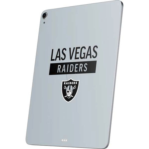 NFL Las Vegas Raiders Silver Performance Series Apple iPad Air Skin