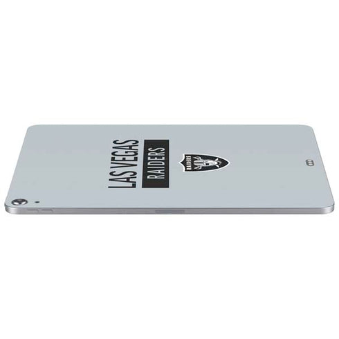 NFL Las Vegas Raiders Silver Performance Series Apple iPad Air Skin