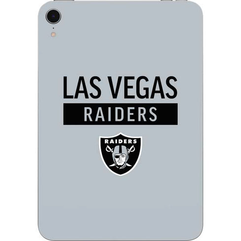 NFL Las Vegas Raiders Silver Performance Series Apple iPad Mini Skin