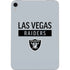 NFL Las Vegas Raiders Silver Performance Series Apple iPad Mini Skin