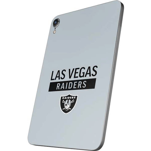NFL Las Vegas Raiders Silver Performance Series Apple iPad Mini Skin