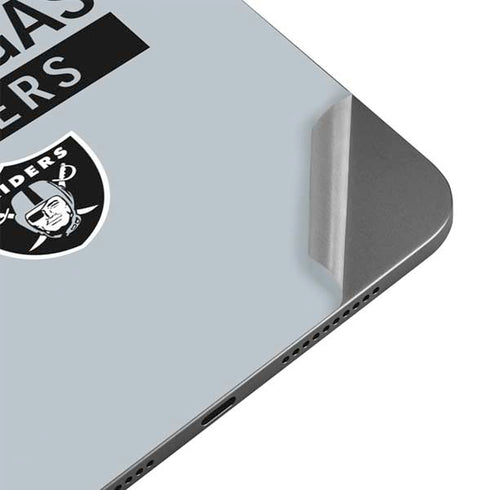 NFL Las Vegas Raiders Silver Performance Series Apple iPad Mini Skin