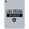 NFL Las Vegas Raiders Silver Performance Series Apple iPad Pro Skin