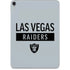 NFL Las Vegas Raiders Silver Performance Series Apple iPad Pro Skin