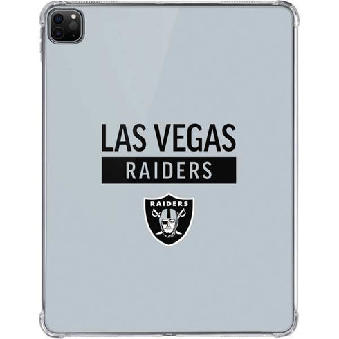 NFL Las Vegas Raiders Silver Performance Series iPad Pro 11in (2024) Clear Case