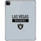 NFL Las Vegas Raiders Silver Performance Series iPad Pro 11in (2024) Clear Case