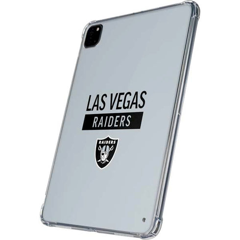 NFL Las Vegas Raiders Silver Performance Series iPad Pro 11in (2024) Clear Case