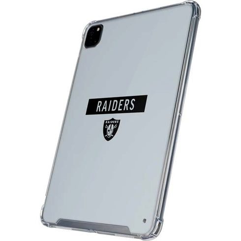 NFL Las Vegas Raiders Silver Performance Series iPad Cases