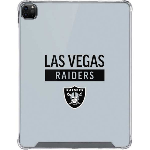 NFL Las Vegas Raiders Silver Performance Series iPad Cases