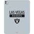 NFL Las Vegas Raiders Silver Performance Series iPad Pro 13in M4 (2024) Skin