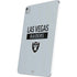 NFL Las Vegas Raiders Silver Performance Series iPad Pro 13in M4 (2024) Skin