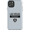 NFL Las Vegas Raiders Silver Performance Series iPhone Cases