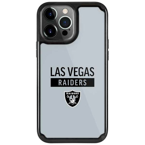 NFL Las Vegas Raiders Silver Performance Series iPhone Cases