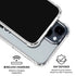 NFL Las Vegas Raiders Silver Performance Series iPhone 15 Clear Case