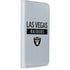 NFL Las Vegas Raiders Silver Performance Series iPhone 15 Pro Folio Case